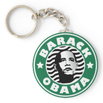 Barack Obama Star Caffeine Key Chains