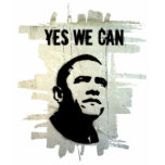 Barack Obama. Stencil background concrete t-shirts