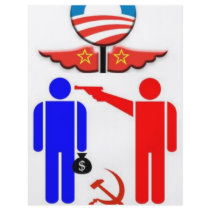 Barack Obama the Socialist Full Color Flyer