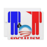 Barack Obama the Socialist Personalized Announcements