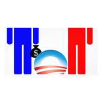 Barack Obama the Socialist Photo Card Template