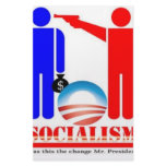 Barack Obama the Socialist Customized Stationery