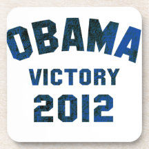 Barack Obama Victory 2012 Drink Coasters