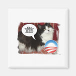 Barack Obama White-House Pet Magnet