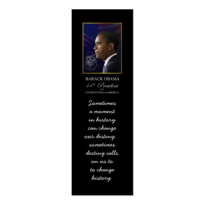 Barack Obama with JFK - Bookmarker by inauguration_2009