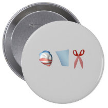 BARACK PAPER SCISSORS buttons