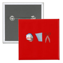BARACK PAPER SCISSORS buttons
