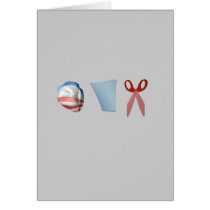 BARACK PAPER SCISSORS cards