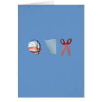 BARACK PAPER SCISSORS cards