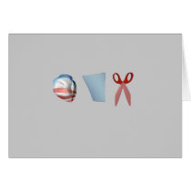 BARACK PAPER SCISSORS cards