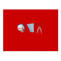 BARACK PAPER SCISSORS postcards