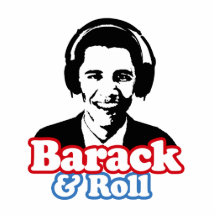 BARACK & ROLL PHOTO CUTOUT