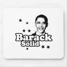 Barack Solid T-shirt Mouse Pads