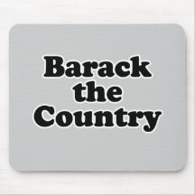 Barack the country T-shirt Mouse Pads