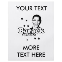 Barack the USA T-shirt Flyers