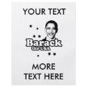 Barack the USA T-shirt flyers