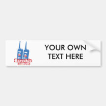 BARACKIE TALKIES -.png Bumper Stickers