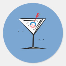 BARACKTAIL ROUND STICKERS