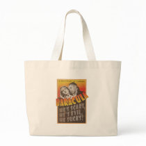 Baracula - Barack Obama Vampire Movie Poster Tote Bags