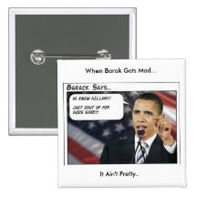 Barak Obama gets mad Pin