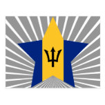 Barbados Star Postcard
