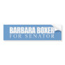 Barbara Boxer for Senator 2010 Bumper Sticker