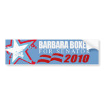 Barbara Boxer for Senator 2010 Bumper Stickers