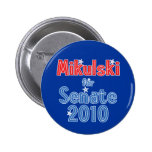 Barbara Mikulski for Senate 2010 Star Design Pin