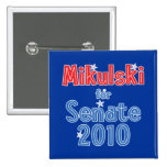 Barbara Mikulski for Senate 2010 Star Design Pins