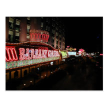 Barbary Coast and Flamingo Road Las Vegas Postcard