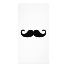 Barbe de moustache modèle pour photocarte