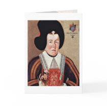 Barbe De Preux By Master Of Barbe De Preux Card
