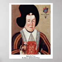 Barbe De Preux By Master Of Barbe De Preux Posters