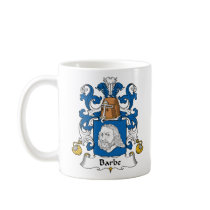 Barbe Family Crest Coffee Mug