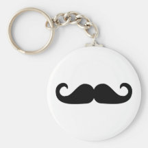 Barbe - moustache porte-clé