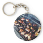 Barbecue Chicken Keychain