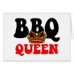 Barbecue Queen Greeting Cards