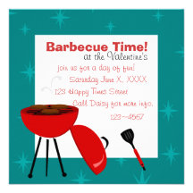 Barbecue Time! Custom Invite