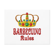 BARBECUING RULES