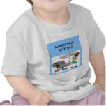 barbecuing with dad tee shirts