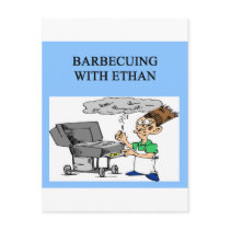 barbecuing with ethan