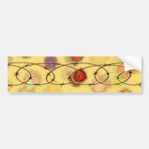 BARBED WIRE BUMPER STICKERS