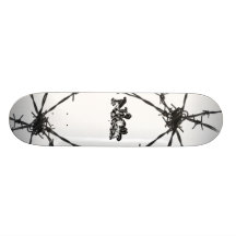 barbed_wire Name Custom Skateboard
