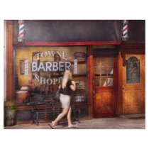 Barber - Barbershop - Time for a haircut Flyer