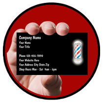 Barber Business Cards