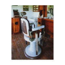Barber Chair with Cash Register Personalized Invite