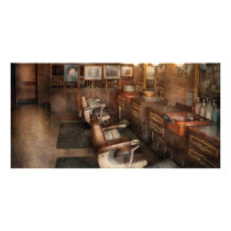 Barber - Clinton, NJ - Clinton Barbershop Personalized Photo Card