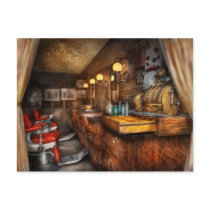 Barber - Closed on Sundays Postcards