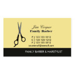 Barber - Fibre Artist Scissors Business Cards