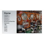 Barber - Frenchtown Barbers Business Card Templates